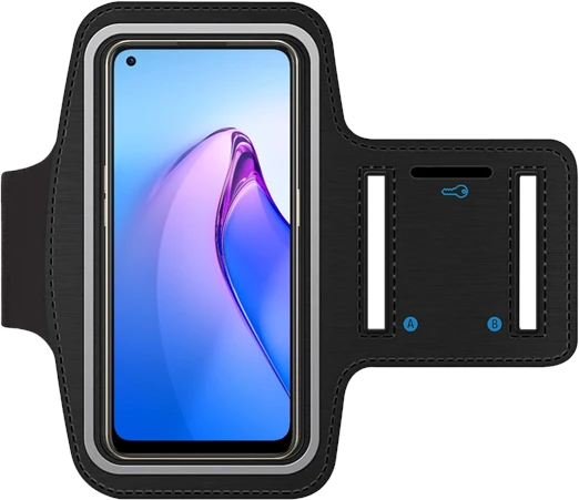 Oppo Velcro Wristband for Mobile Phone juodas