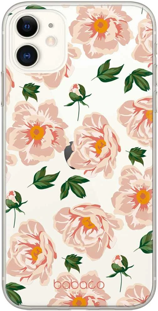 Dėklas BABACO FLOWERS 014 SAMSUNG GALAXY A72 5G TRANSPARENT