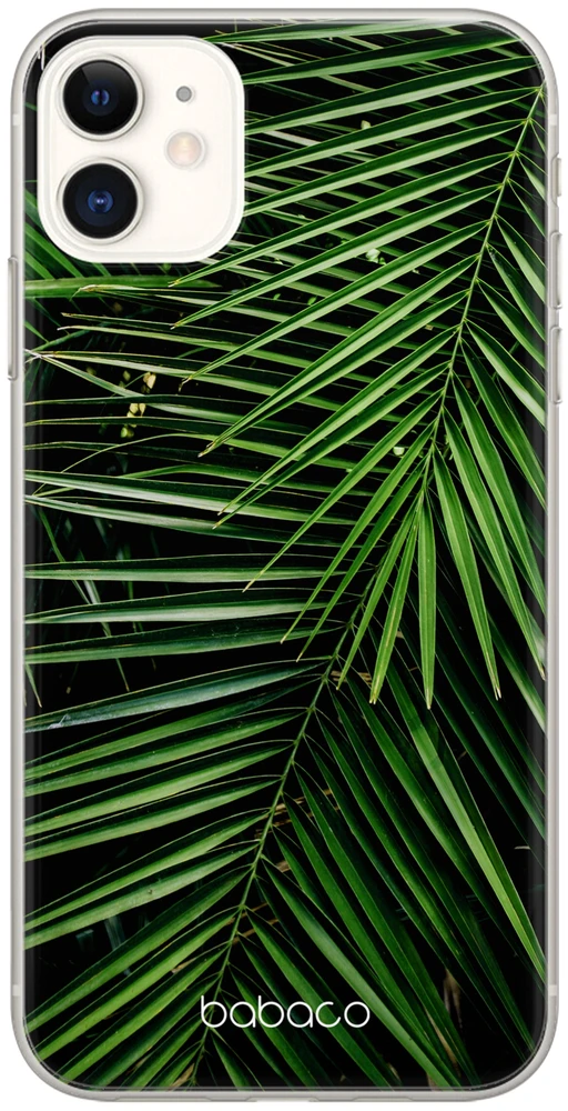 Dėklas CASE OVERPRINT BABACO PLANTS 002 XIAOMI MI 11 LITE Žalias