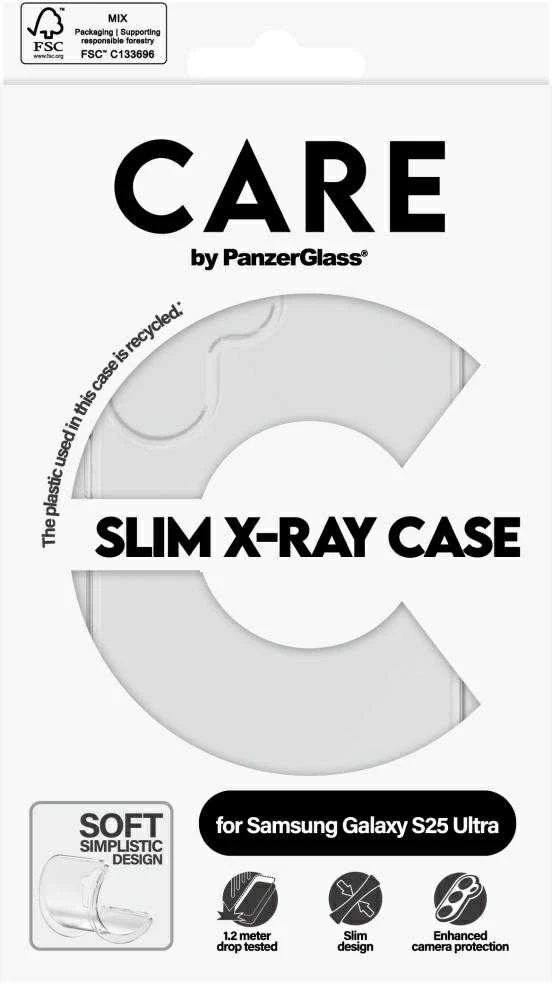Panzer Glass CARE, PanzerGlass Fashion X-Ray Samsung Galaxy S25 Ultra skaidrus