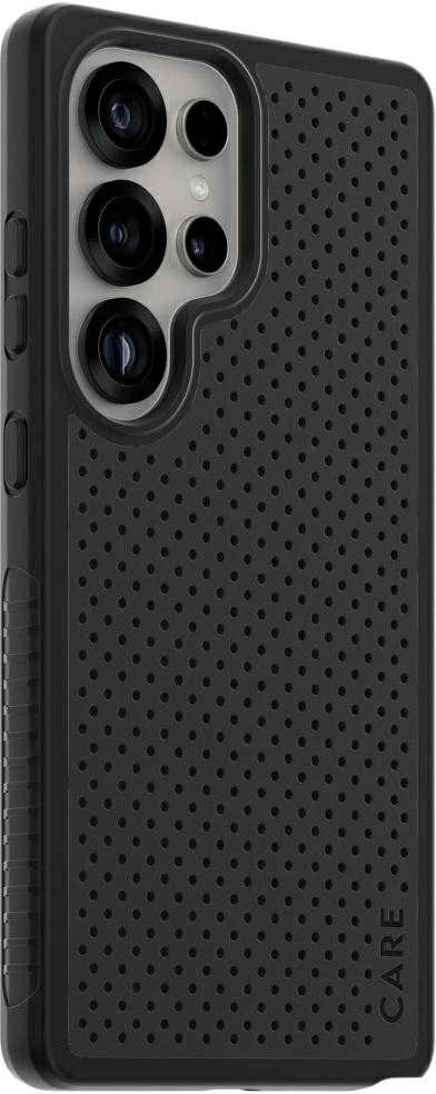 Dėklas PanzerGlass Panzer Glass CARE Funkcija Heat Beat Samsung Galaxy S25 Ultra juodos spalvos