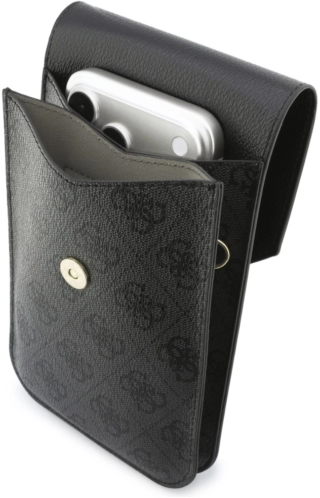 Phone bag Guess Graines 4G & Classic Logos juodas