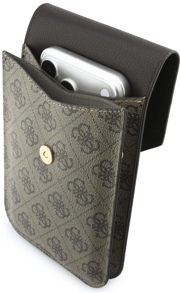 Phone bag Guess Graines 4G & Classic Logos ruda