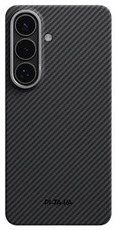 Dėklas Pitaka Edge Case Samsung Galaxy S26, juodas