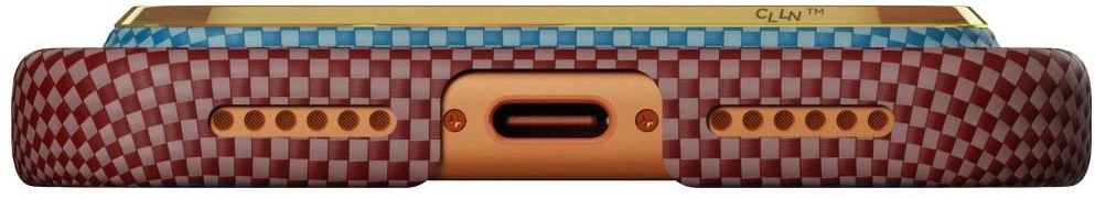 Dėklas PITAKA Edge Dėklas California Dream 01 Apple iPhone 17 Pro Max sunset