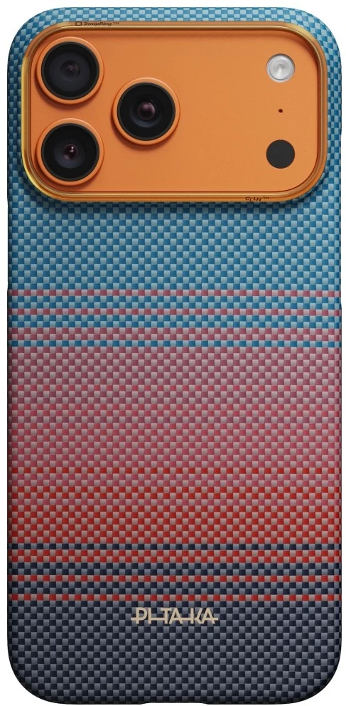 Dėklas PITAKA Edge Dėklas California Dream 03 Apple iPhone 17 Pro Max sunset
