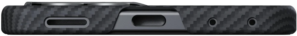 Dėklas PITAKA Edge Dėklas for Samsung Galaxy Z Flip8 juodos spalvos-pilkas