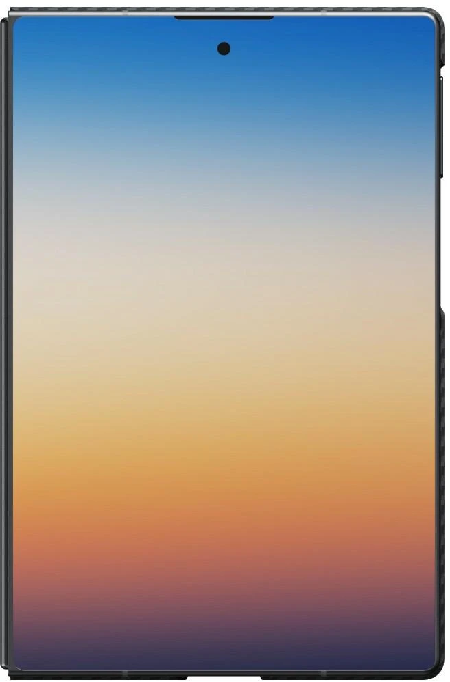 Dėklas PITAKA Edge Dėklas skirtas Samsung Galaxy Z Fold8 juodos spalvos-pilkas