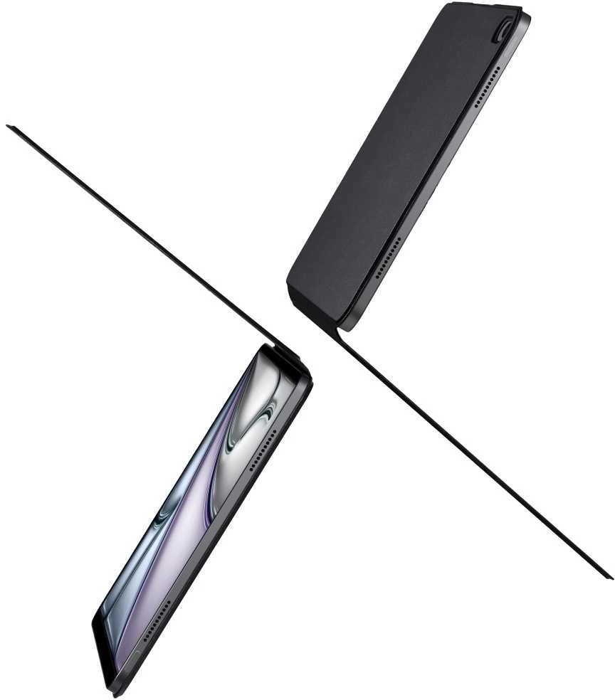 Dėklas PITAKA MagEZ 2 skirtas Apple iPad Pro 11" (2022) iPad Air 10.9" (2022) iPad Air 11" 2024-2025 juodos spalvos