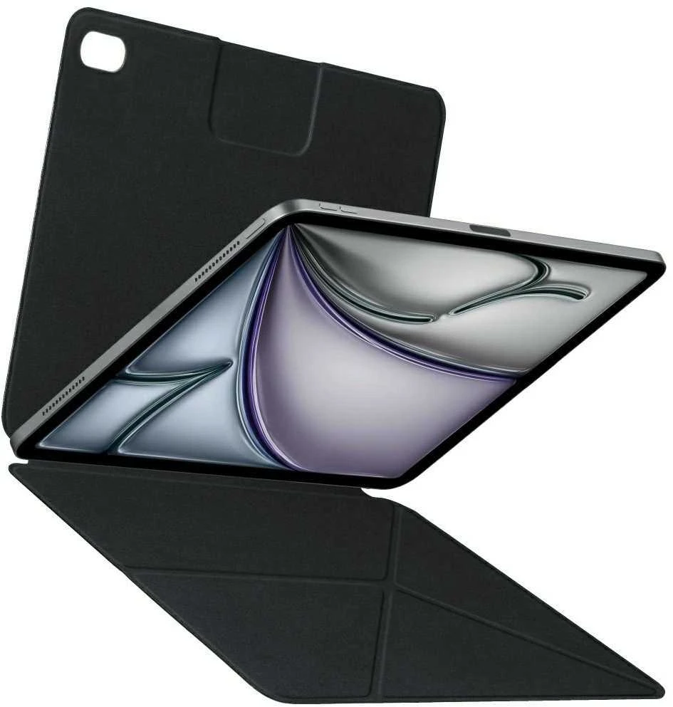 Dėklas PITAKA MagEZ 2 skirtas Apple iPad Pro 11" (2022) iPad Air 10.9" (2022) iPad Air 11" 2024-2025 juodos spalvos