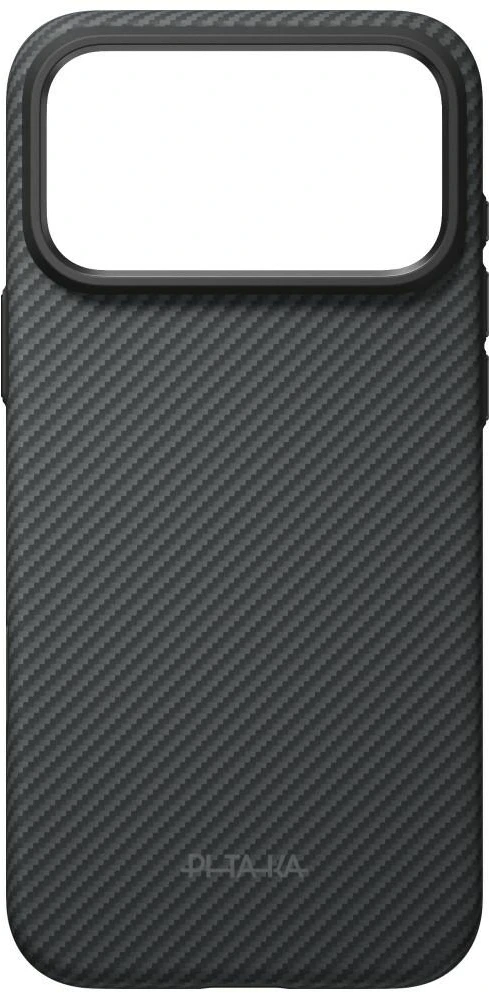 PITAKA Summa dėklas, skirtas iPhone 18 Pro Max / 17 Pro Max, juodas-pilkas