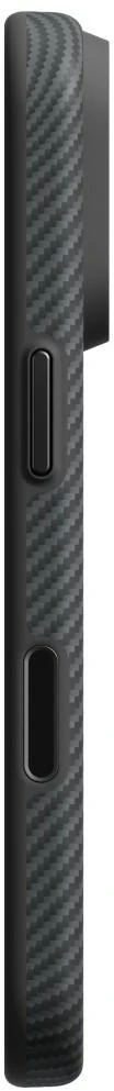 PITAKA Summa dėklas, skirtas iPhone 18 Pro / 17 Pro, juoda-pilka