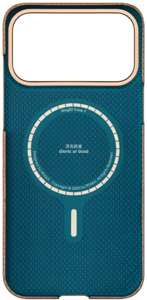 Dėklas PITAKA Ultra-Slim MagSafe fot Apple iPhone 17 Pro Max golden glint