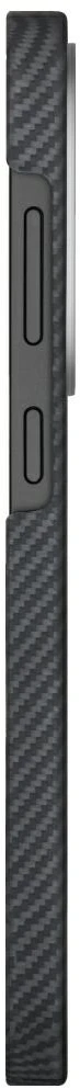 Dėklas PITAKA Ultra-Slim MagSafe, skirtas Samsung Galaxy S25, juodas pilkas