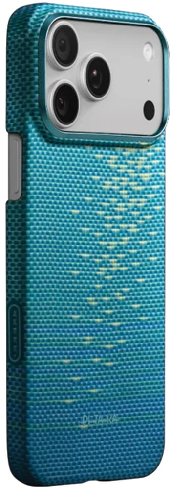Dėklas PITAKA Ultra-Slim MagSafe skirtas Apple iPhone 17 Pro Max lucid mėlynos spalvos