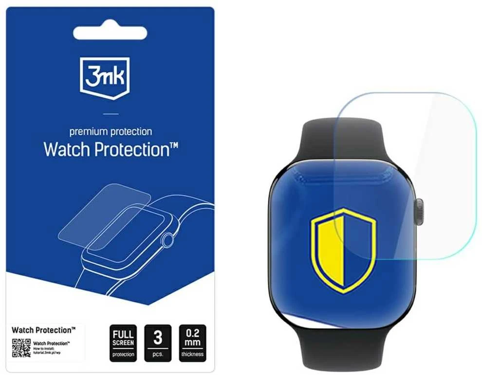 3MK ARC Watch Fullscreen Protector for Watch Series 11 46mm