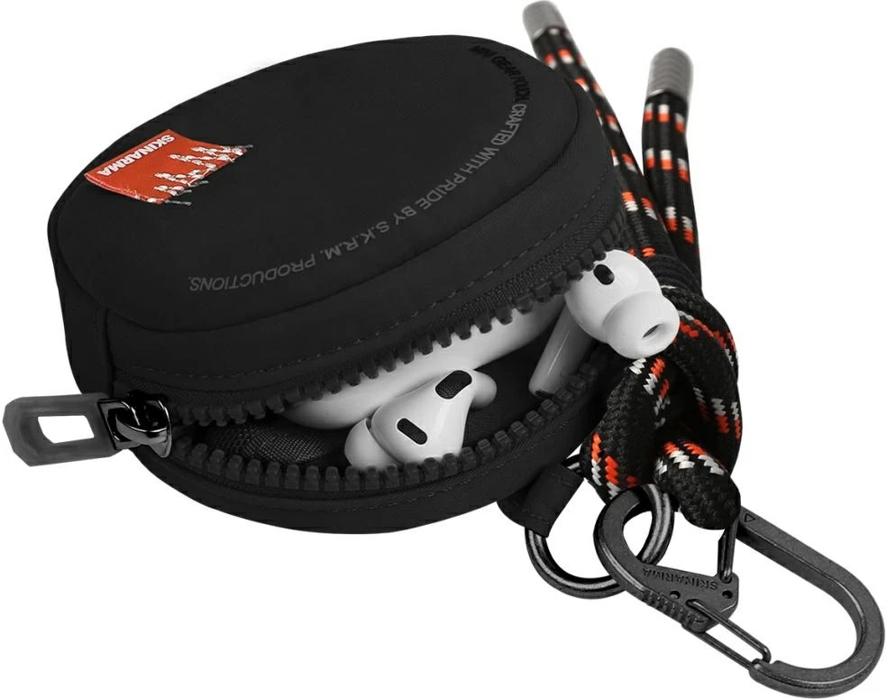 Pouch with carabiner Skinarma Jax juodas