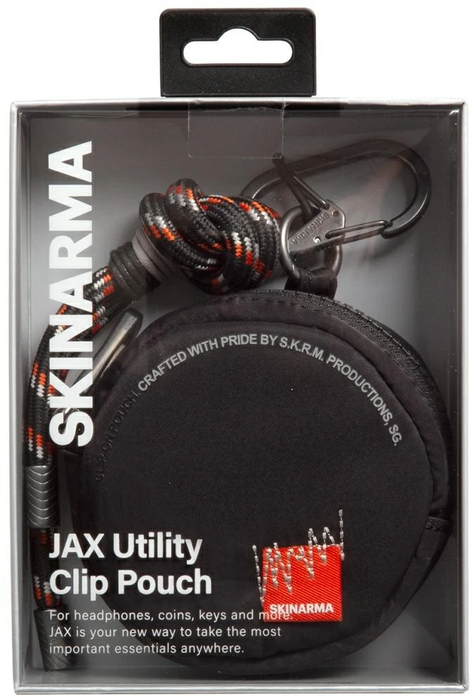 Pouch with carabiner Skinarma Jax juodas