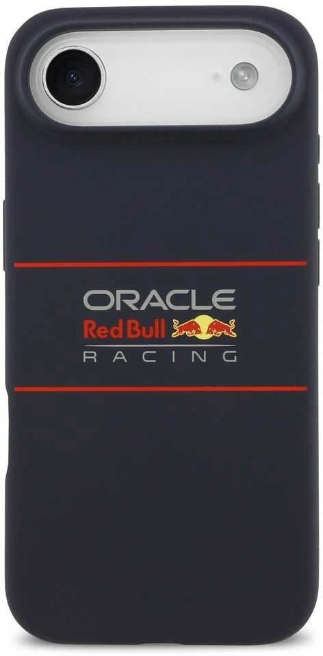 Dėklas Red Bull Raudona Bull Raudona Bull Silicone Horizontal Logo MagSafe for Apple iPhone Air mėlynos spalvos