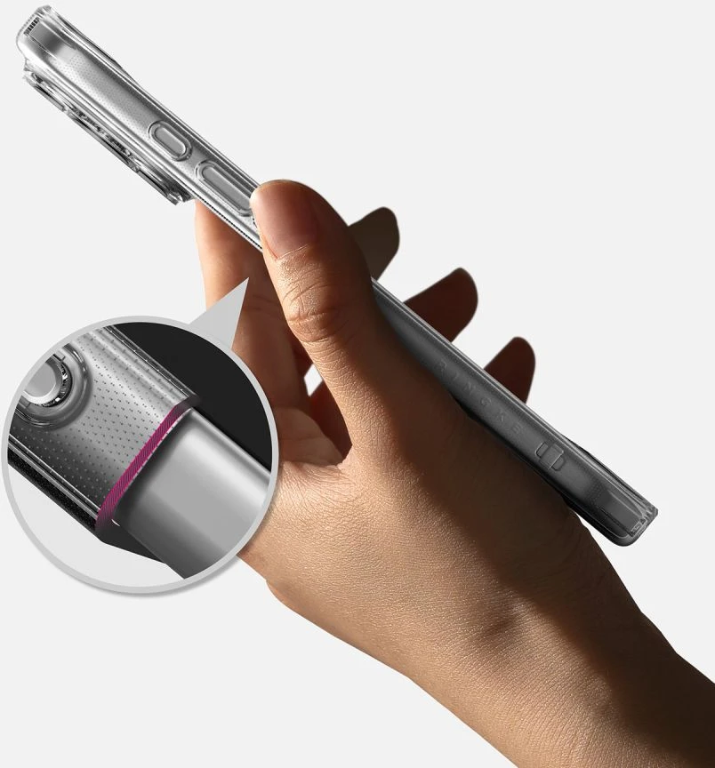 Dėklas Ringke Air Case for iPhone 18 Pro / 17 Pro - Transparent