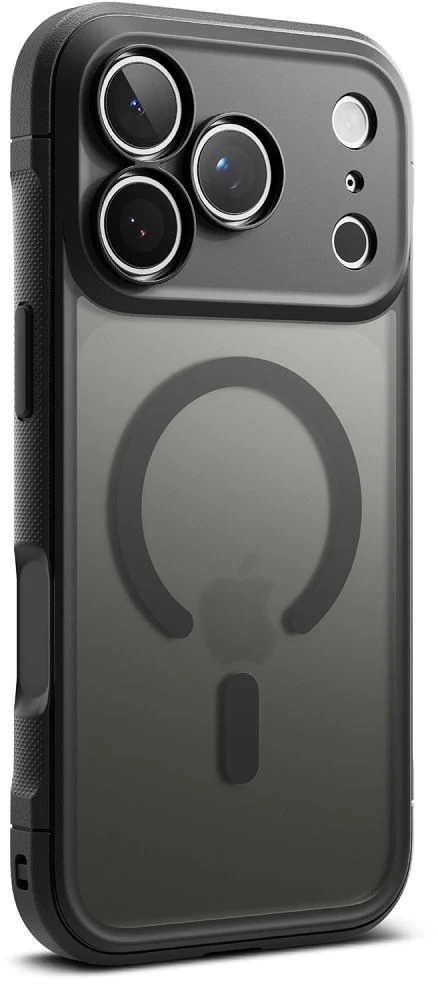 Dėklas Ringke Fusion Bold Magnetic MagSafe Case for iPhone 18 Pro Max / 17 Pro Max - Matte Juodas