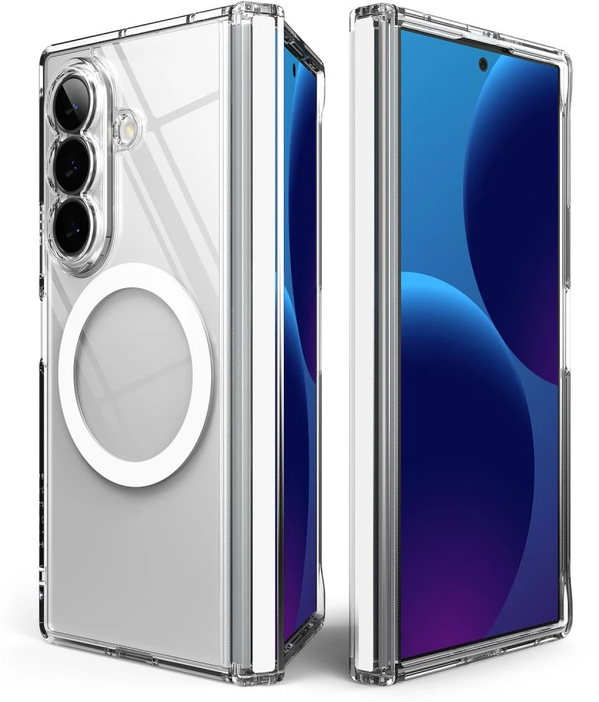 Dėklas RINGKE FUSION FLAP MAGNETIC MagSafe Samsung Galaxy Z FOLD 8 ULTRA CLEAR