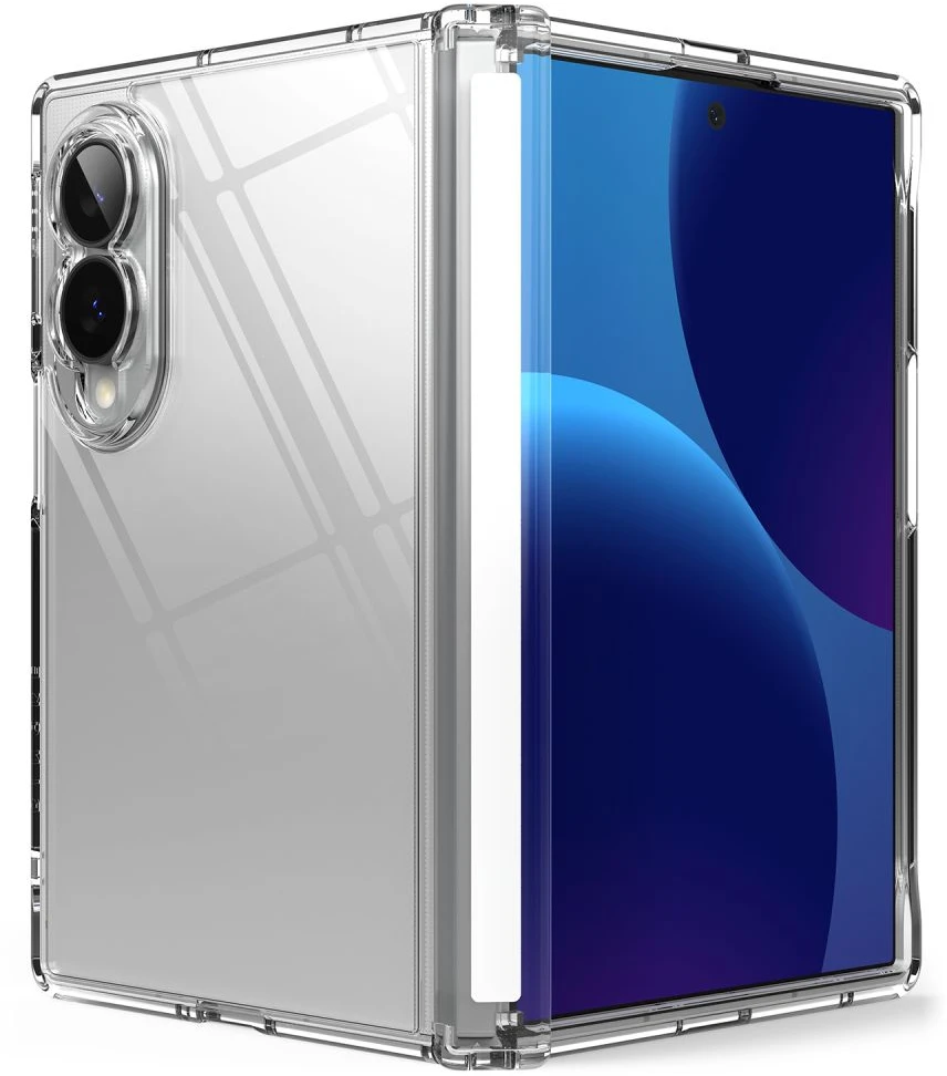 Dėklas RINGKE FUSION FLAP Samsung Galaxy Z FOLD 8 SKAIDRUS