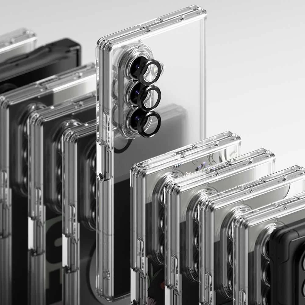 „Ringke Fusion“ magnetinis „MagSafe“ dėklas „Samsung Galaxy Z Fold 7“, skaidrus