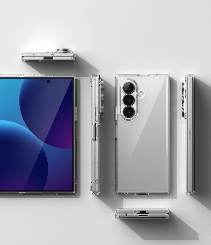 Dėklas RINGKE FUSION Samsung Galaxy Z FOLD 8 ULTRA SKAIDRUS