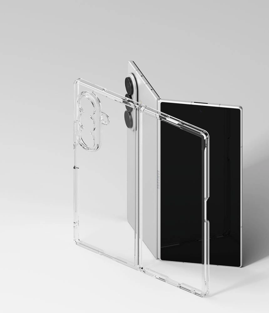 Dėklas RINGKE FUSION Samsung Galaxy Z FOLD 8 ULTRA SKAIDRUS