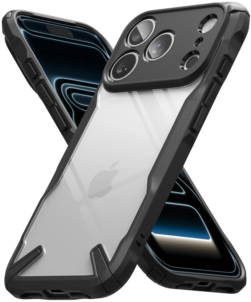 Dėklas Ringke Fusion X Case for iPhone 18 Pro Max / 17 Pro Max - Juodas