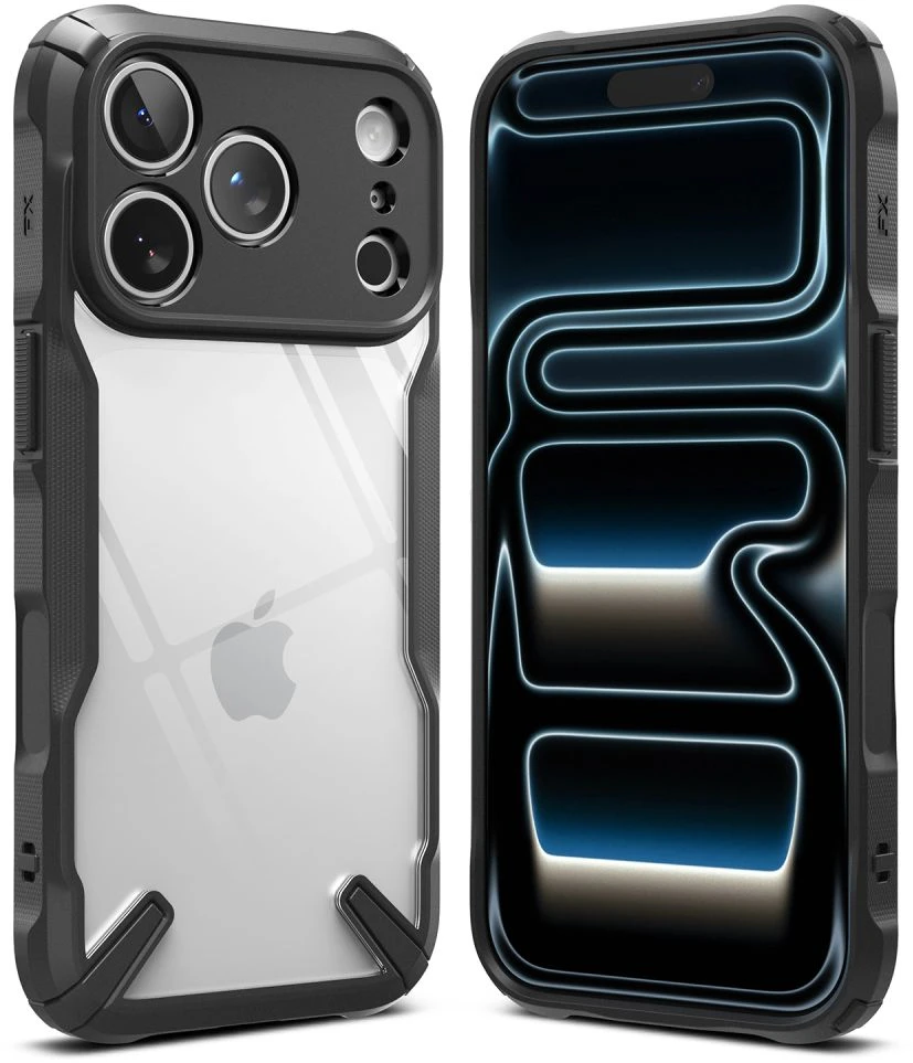 Dėklas Ringke Fusion X Case for iPhone 18 Pro Max / 17 Pro Max - Juodas