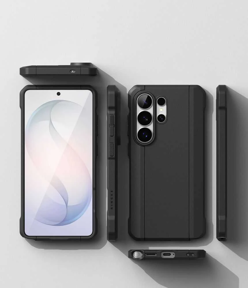 Dėklas Ringke Onyx Alfa Samsung Galaxy S26 Ultra juodos spalvos