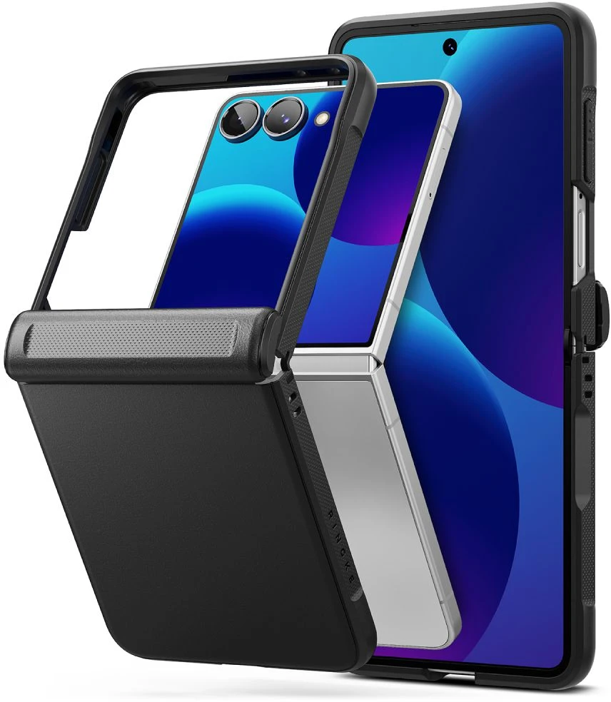 Dėklas RINGKE ONYX FLAP Samsung Galaxy Z FLIP 8 Juodas