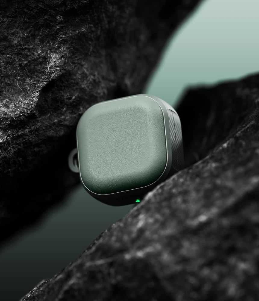 Dėklas Ringke Onyx Magnetic MagSafe Samsung Galaxy Buds 4 / 4 Pro Sage žalios spalvos