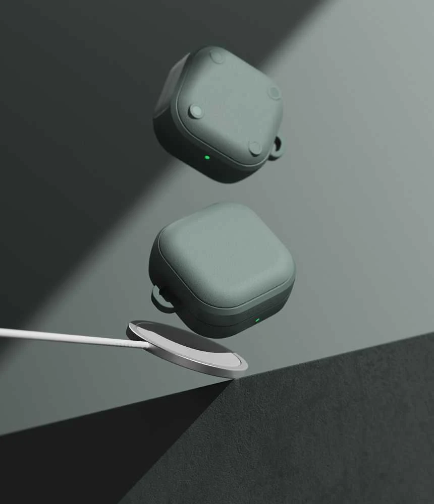 Dėklas Ringke Onyx Magnetic MagSafe Samsung Galaxy Buds 4 / 4 Pro Sage žalios spalvos