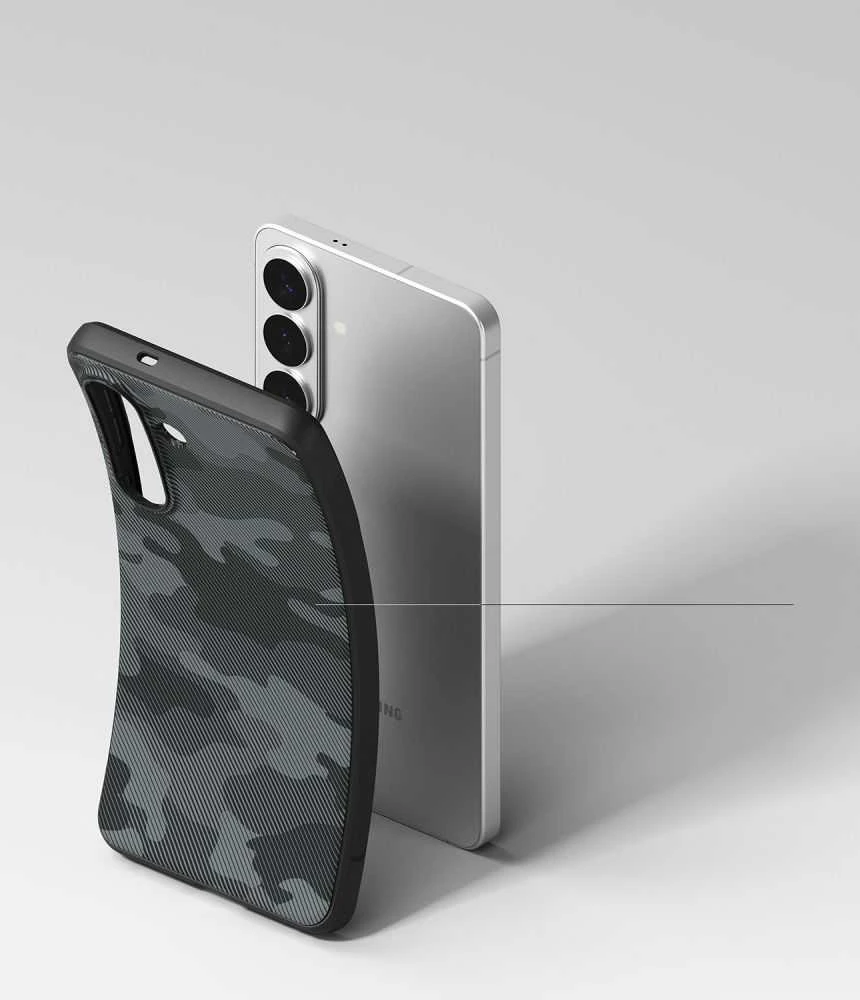 Dėklas Ringke Onyx Magnetic MagSafe Samsung Galaxy S26 Camo juodos spalvos
