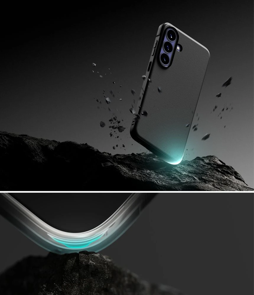 Dėklas RINGKE ONYX Samsung Galaxy S26 FE juodos spalvos
