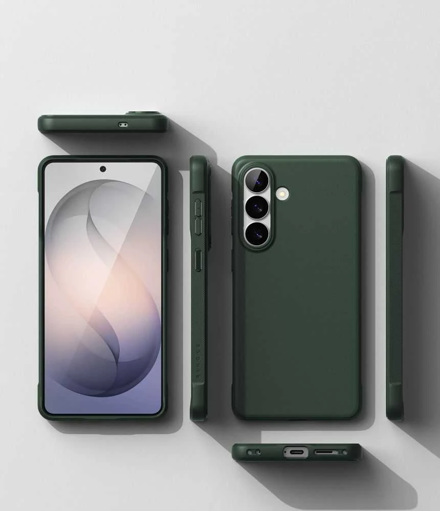 Dėklas Ringke Onyx Samsung Galaxy S26 tamsiai žalios spalvos