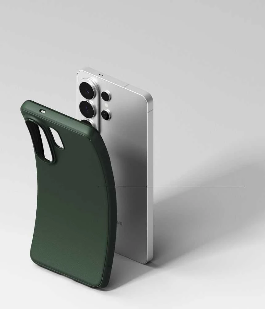 Dėklas Ringke Onyx Samsung Galaxy S26 Ultra tamsiai žalios spalvos