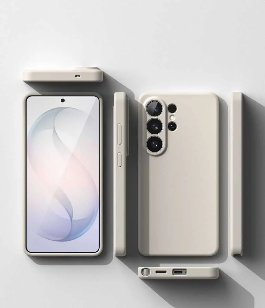 Dėklas „Ringke“ silikoninis magnetinis „MagSafe“ „Samsung Galaxy S26 Ultra“ akmuo