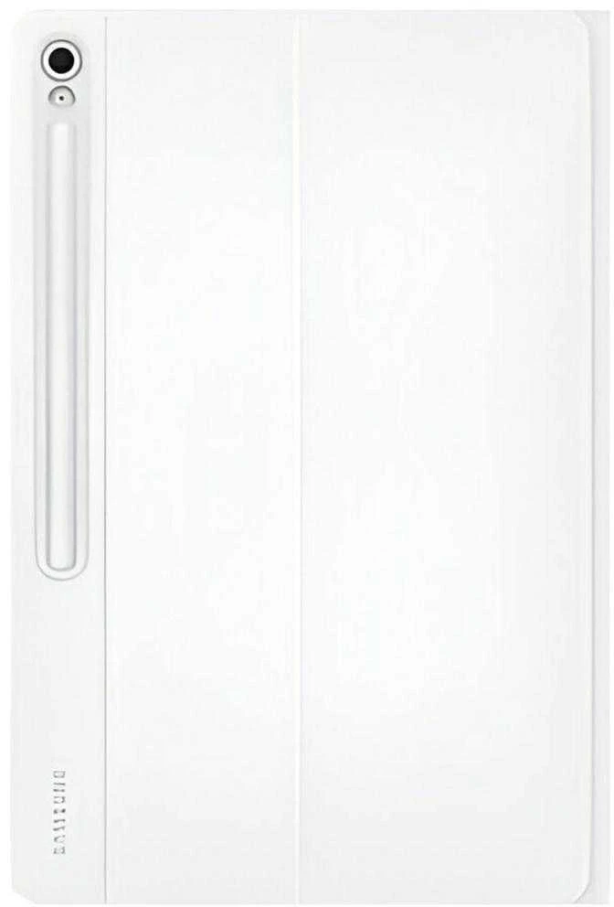 DX625UW knygos dangtelis su klaviatūra – dirbtinio intelekto klavišas, „Samsung Galaxy Tab S10 FE+“, baltas