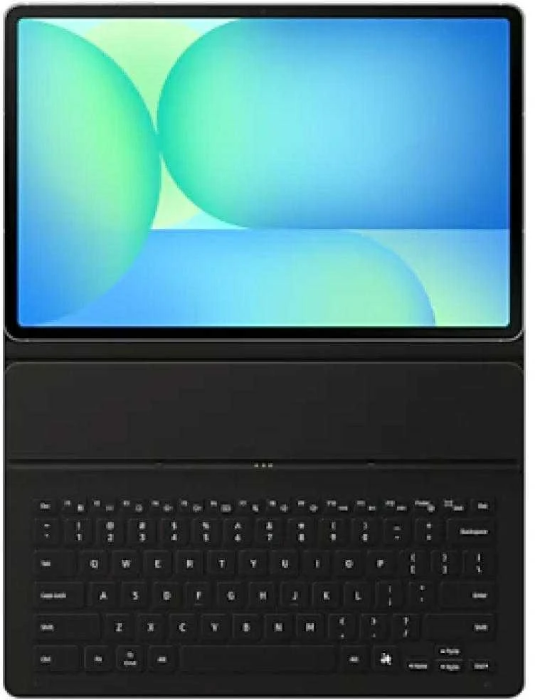 Samsung Galaxy Tab S10 FE+ Book Cover Keyboard Slim AI Key Juodas