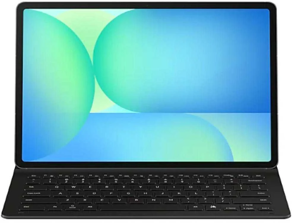 Samsung Galaxy Tab S10 FE+ Book Cover Keyboard Slim AI Key Juodas