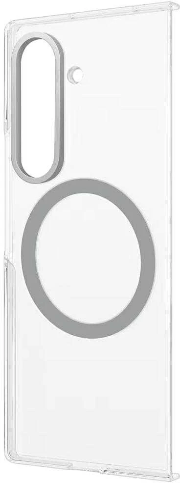 112803 Dėklas Samsung Clear Magnet Dėklas skirtas Galaxy Z Fold7 skaidrus