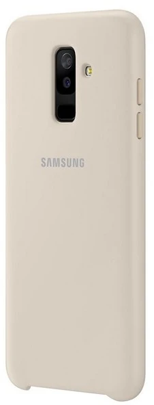 Samsung Galaxy A6+ (2018) dėklas Dual Layer (Auksinis) PA605CFE 