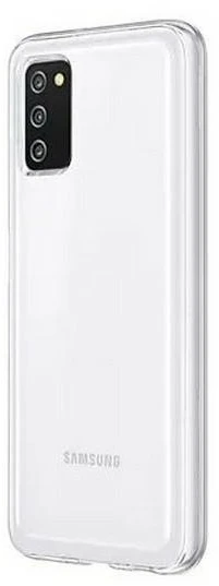 Apsauginis dėkliukas Samsung Galaxy A03s minkštas skaidrus dangtelis