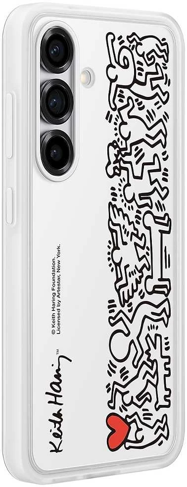 Dėklas 112803 Samsung Flipsuit Galaxy S25 baltos spalvos