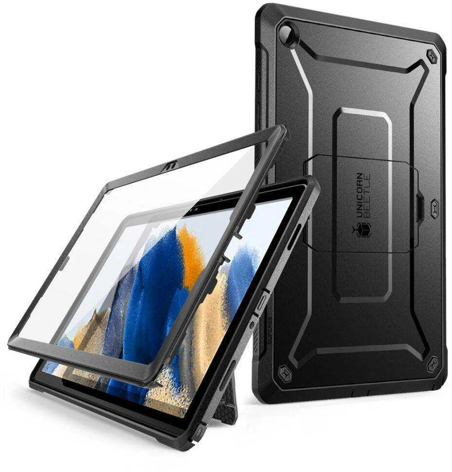 Supcase Unicorn Beetle Pro dėklas skirtas Samsung Galaxy Tab A9+ 11.0 X210 / X215 / X216 – juodos spalvos
