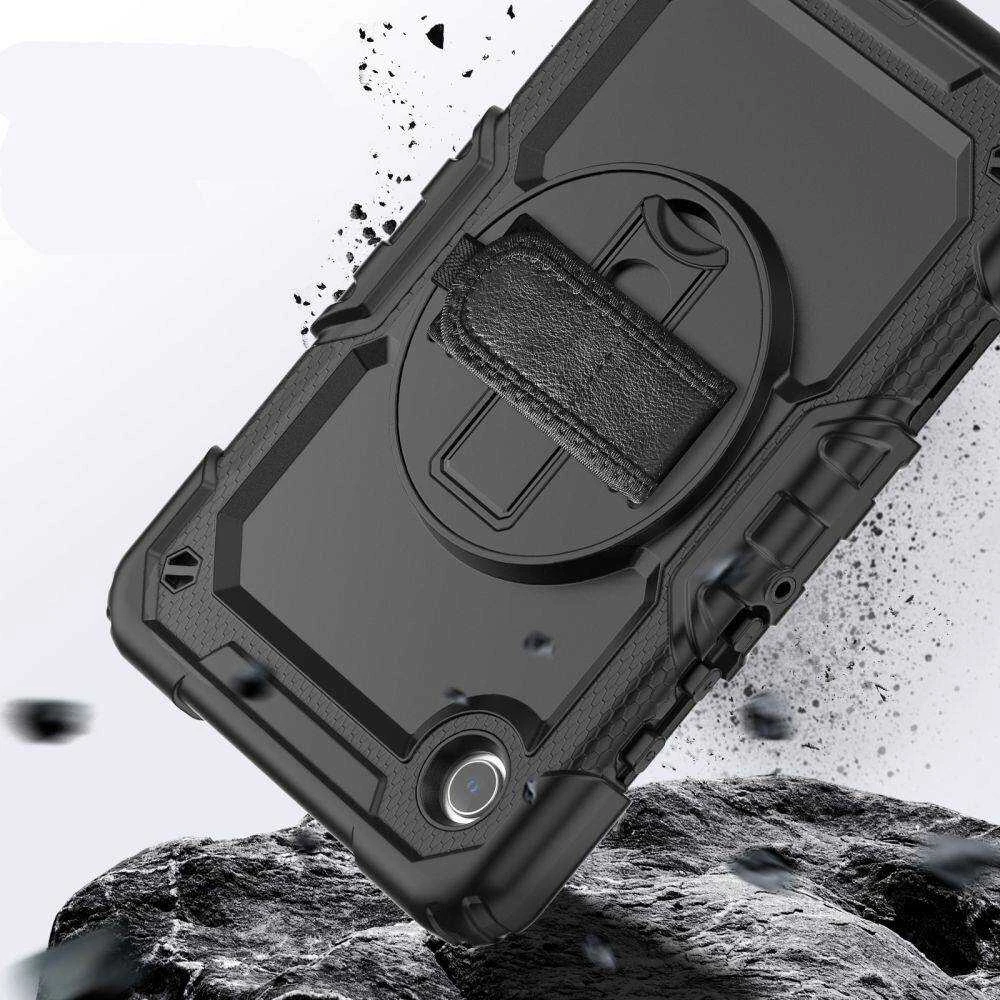 Dėklas Samsung Galaxy Tab A9+ 11.0 Tech-Protect Solid360 juodos spalvos